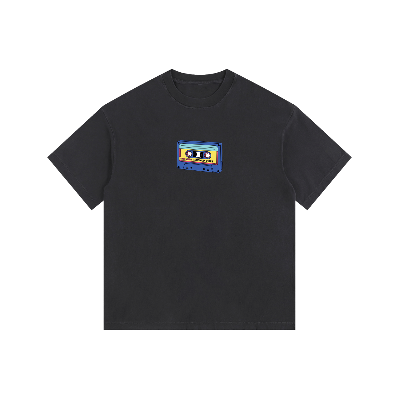 Vintage Washed Oversized Cotton T-Shirt