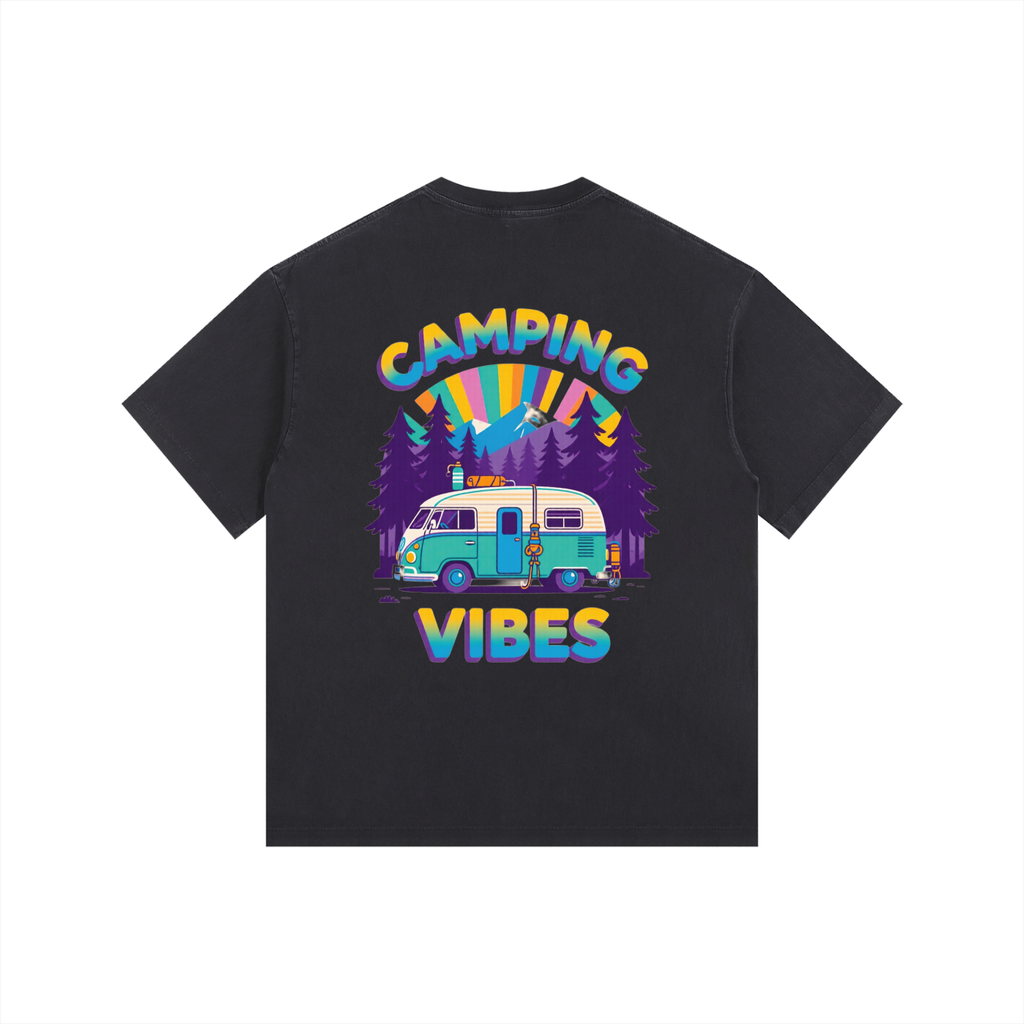 Vintage Washed Oversized Cotton T-Shirt