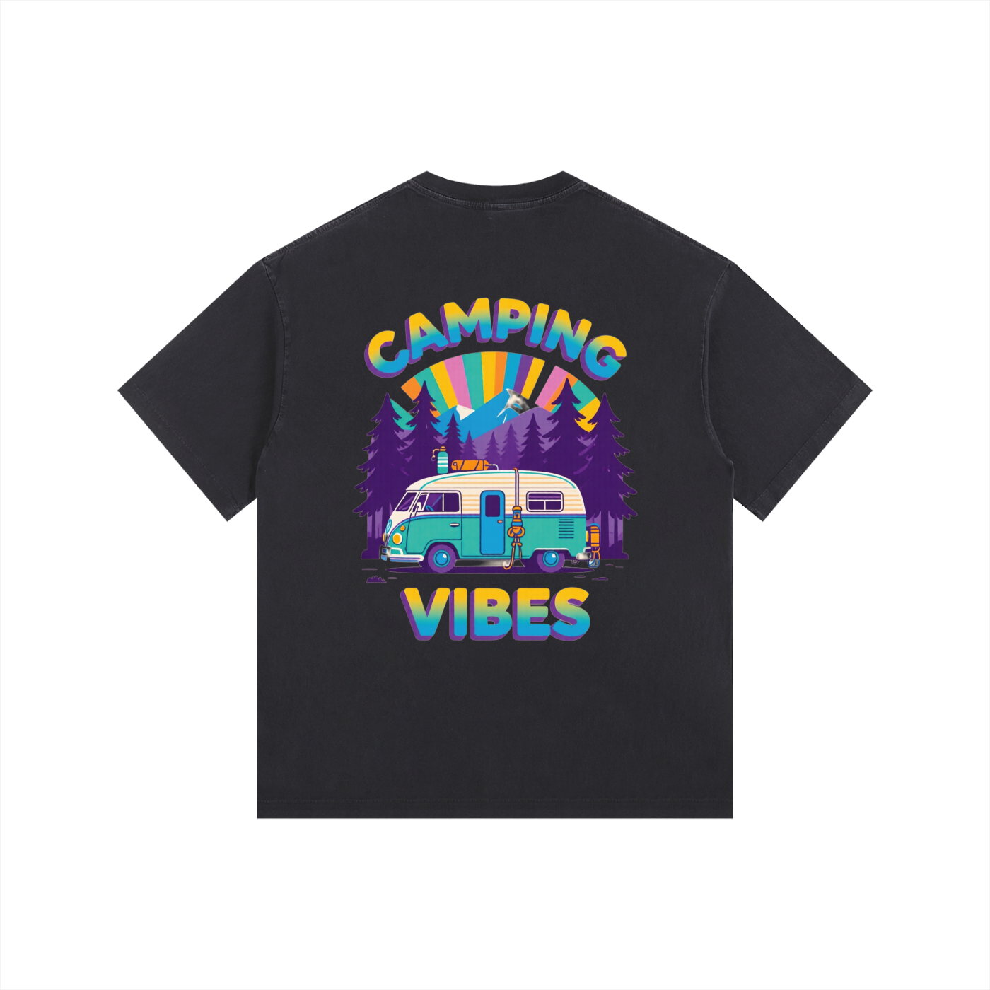 Vintage Washed Oversized Cotton T-Shirt