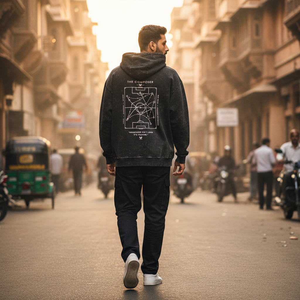 The Composer Acid Wash Heavyweight Hoodie