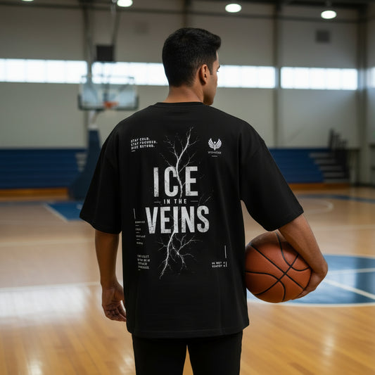 ICE IN THE VEINS Oversized Tee