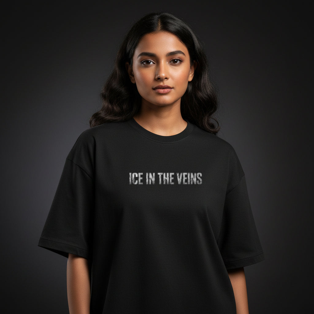 ICE IN THE VEINS Oversized Tee