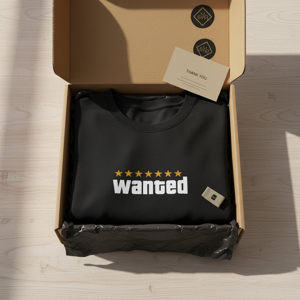 Wanted Level 7 Oversized T-Shirt