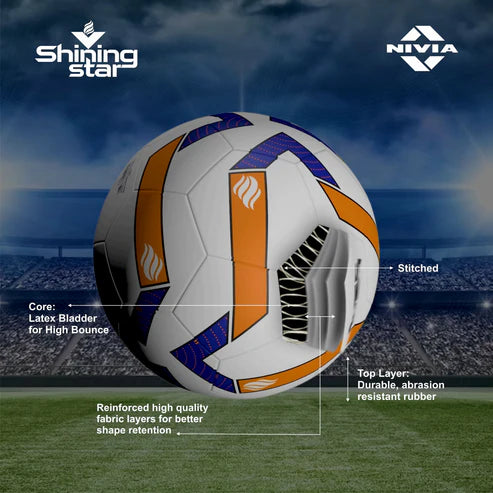 Nivia Football Shining Star - 5