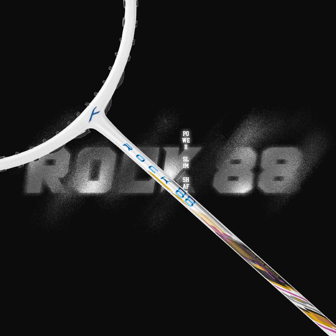 Hndrd Rock 88 Badminton Racket 32 lbs