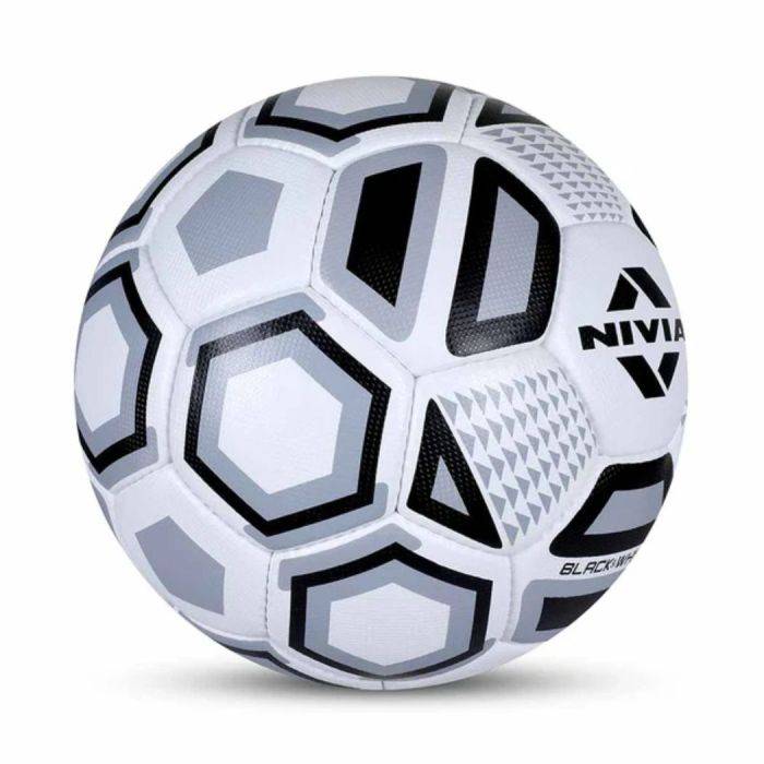 Nivia Black and White Football - 5