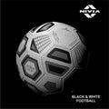 Nivia Black and White Football - 5